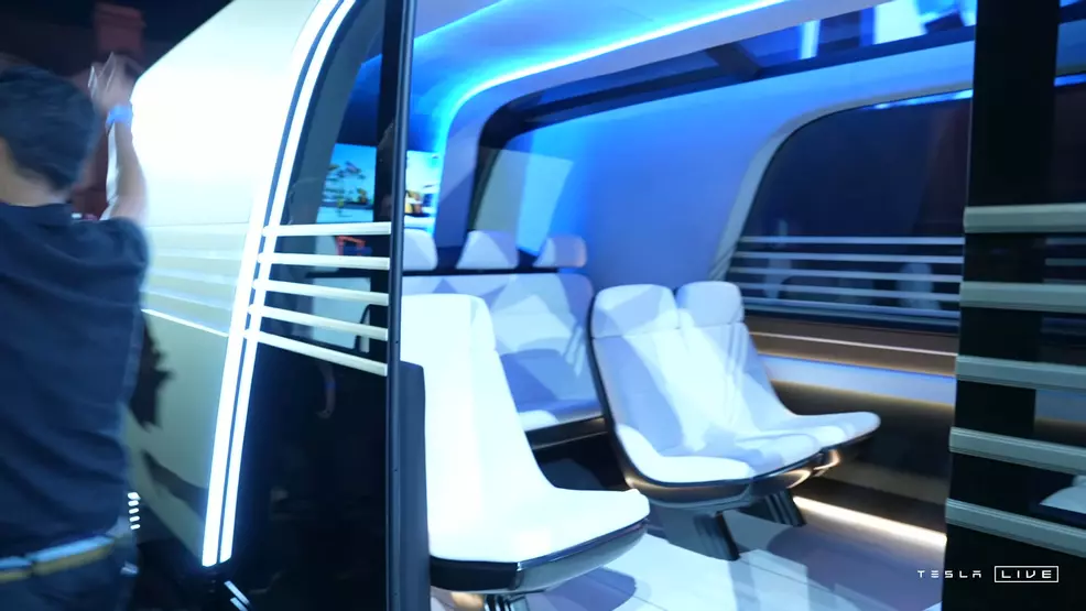 Tesla autonomous 20-person Robovan unveiled at We, Robot event | Shacknews