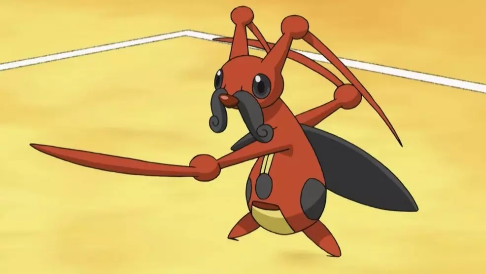 Kricketune in the Pokemon animated series.