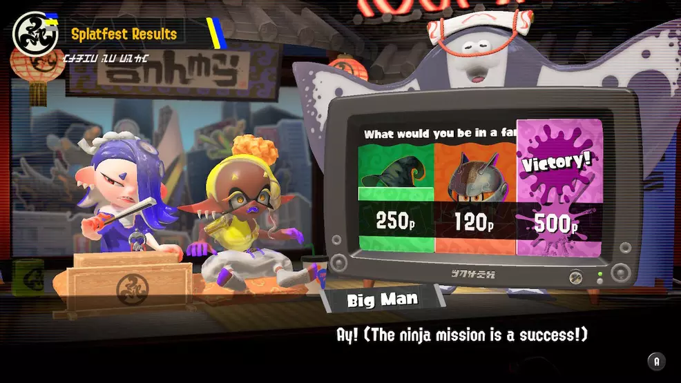 The idols discussing the Splatoween 2024 results