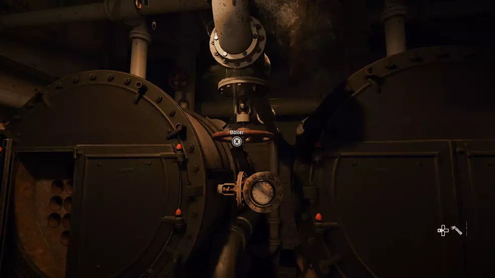 The water valve for the basement puzzle in Black Ops 6