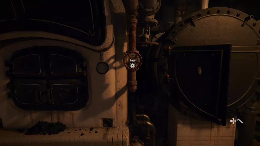 The fuel valve for the basement puzzle in Black Ops 6