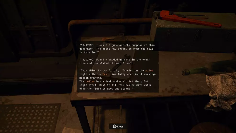 The main note explaining the generator in Black Ops 6