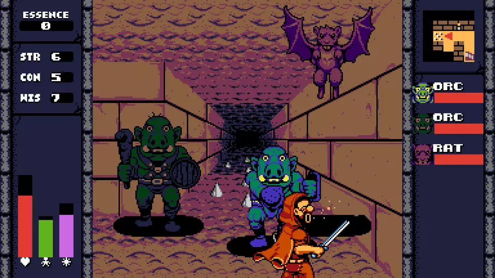 A dungeon-crawler in UFO 50