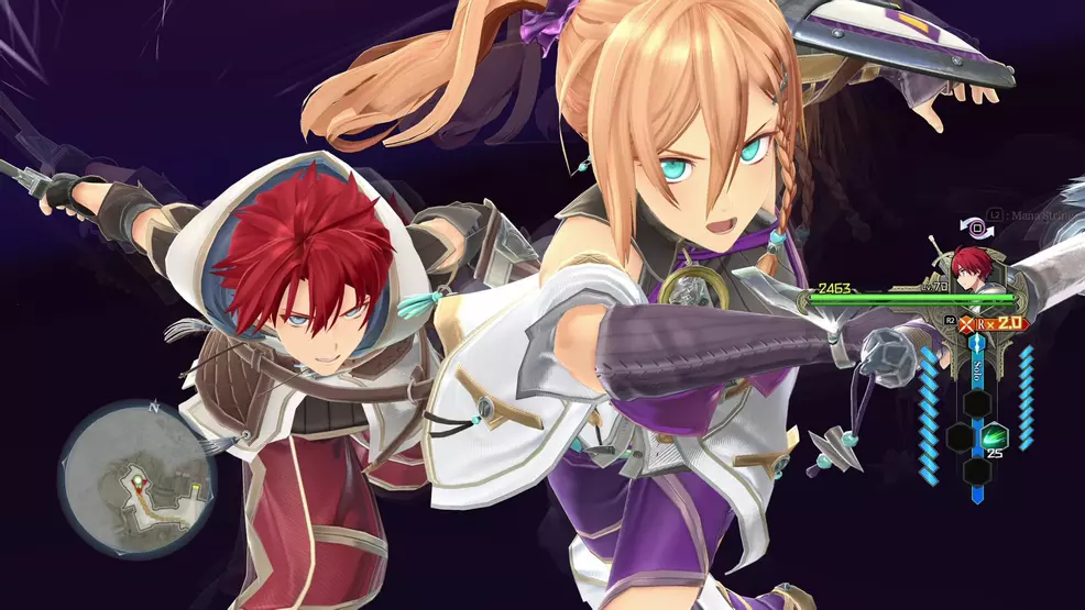 A special team attack in Ys X