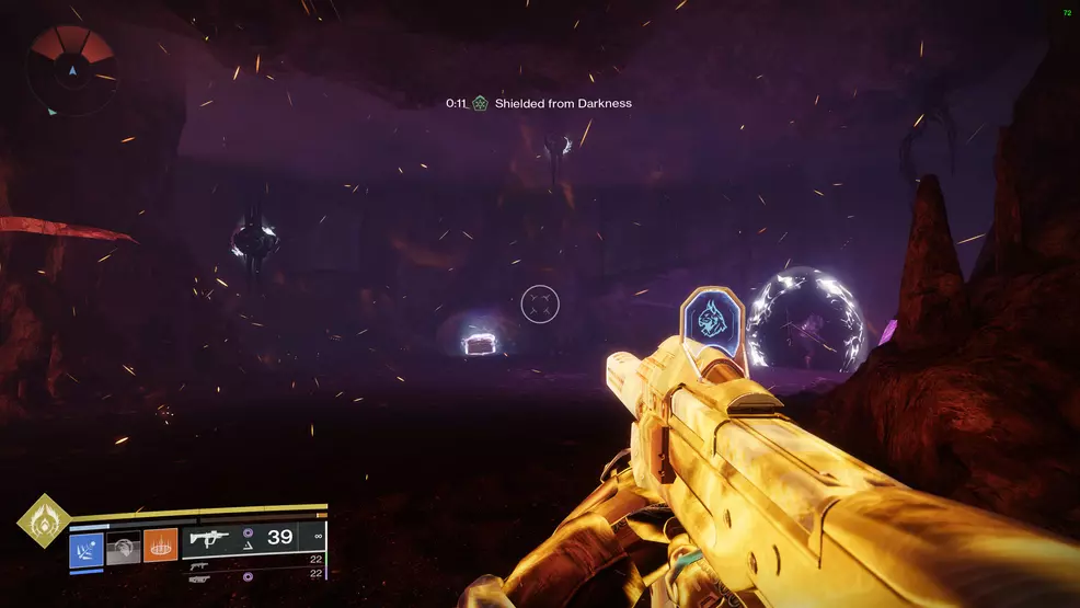 Acolyte Eyes spawning in a cave