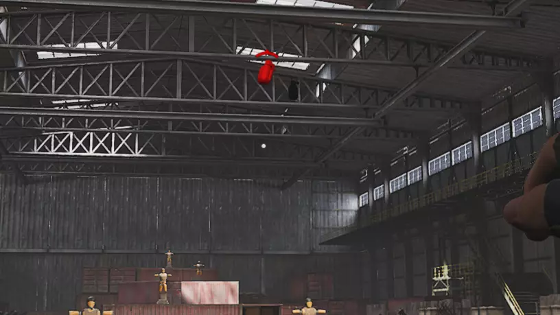Image showing the grenade indicator in Arena Breakout: Infinite.