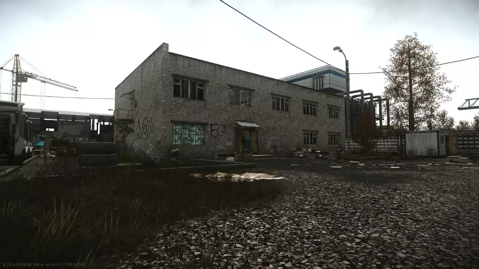 It shows Crackhouse fleeing Tarkov Customs.