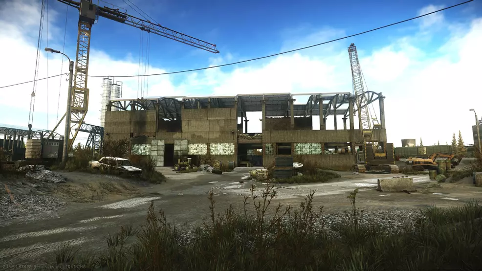 Showing a fortress fleeing from Tarkov.