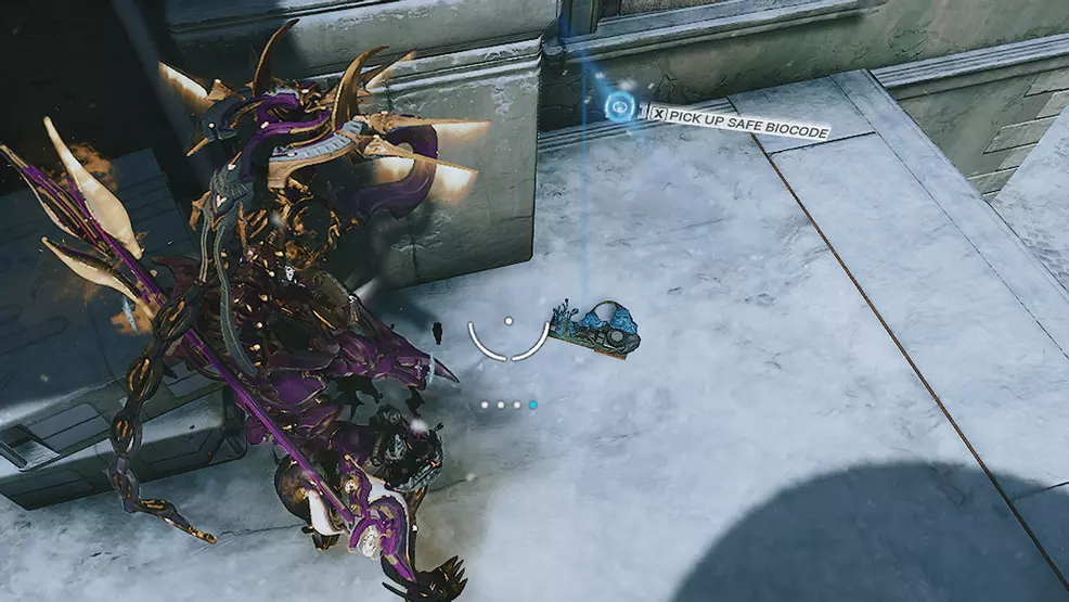 Secure biometrics in Warframe