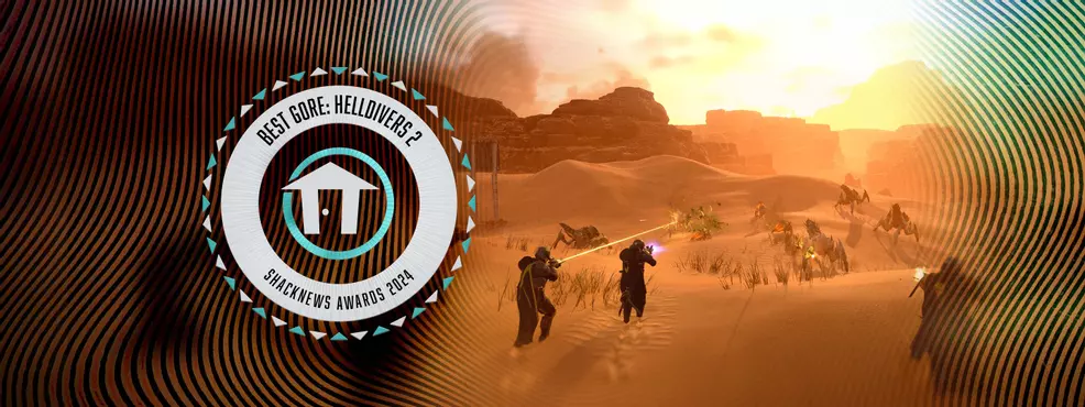 Shacknews Award image for Best Gore.