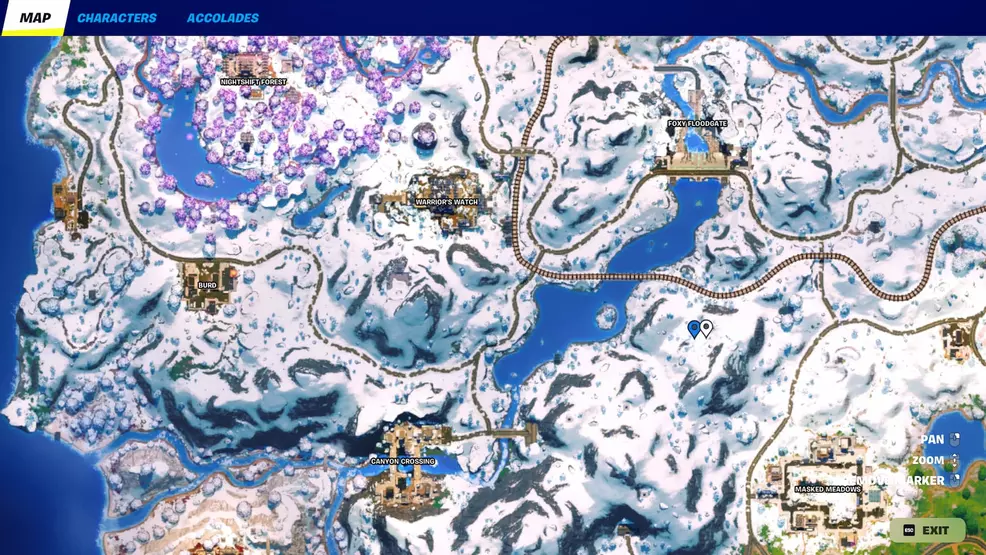 Where to find Winter in Fortnite