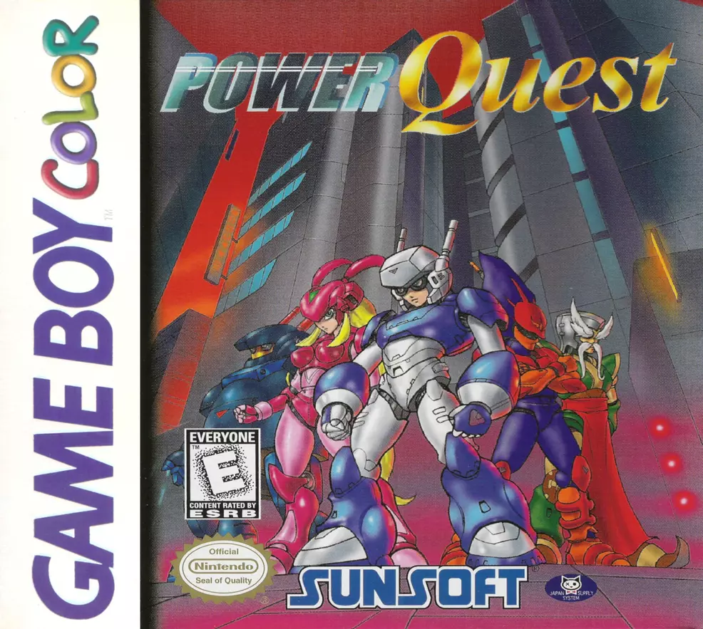 Power Quest Game Boy color box