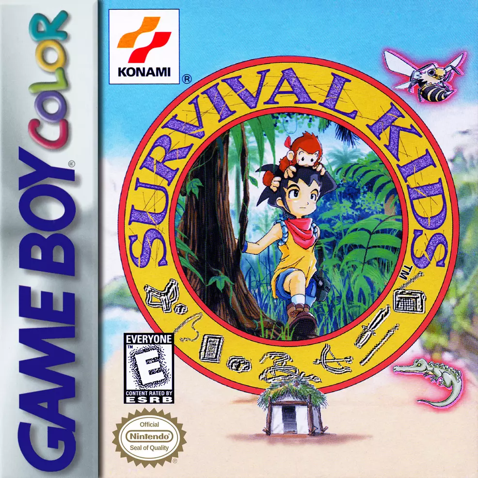 Survival Kids Game Boy Art Color Box