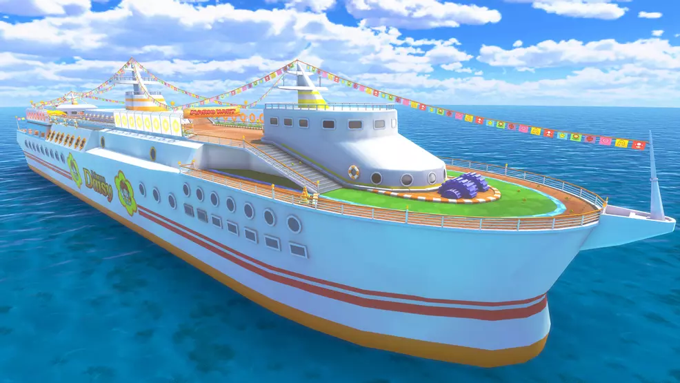 Daisy Cruiser in Mario Kart 8 Deluxe
