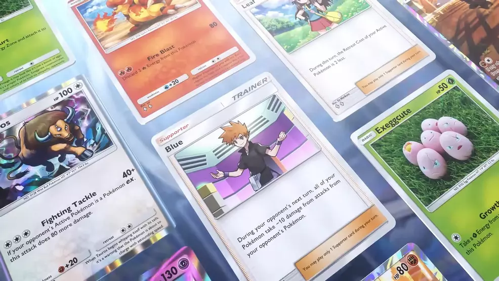 A selection of new cards in the Mythical Island set.