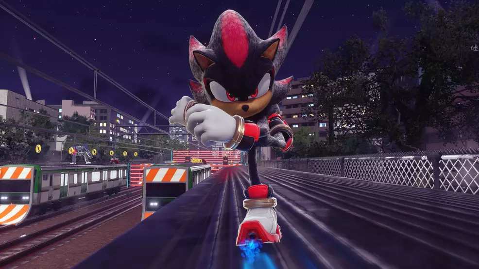 Shadow progresses quickly in the Sonic x Shadow Generations DLC.