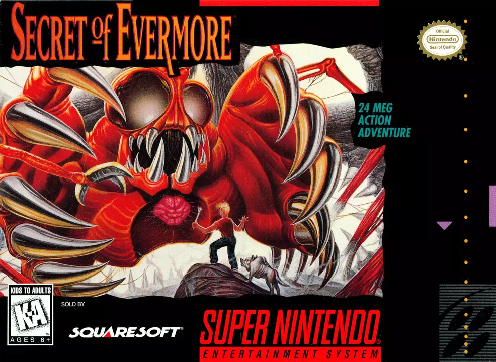 Evermore Super Nintendo Secret Box