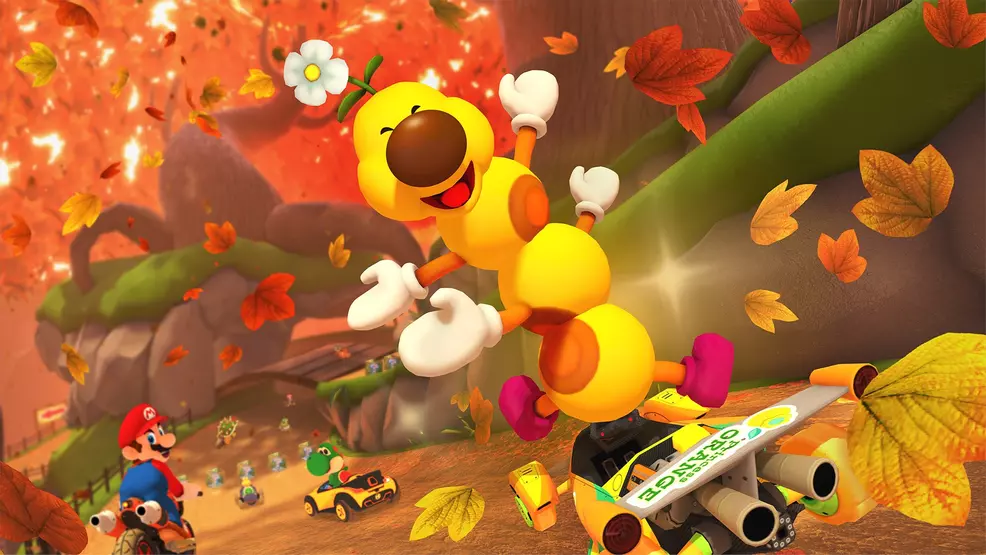 Maple Treeway in Mario Kart 8 Deluxe