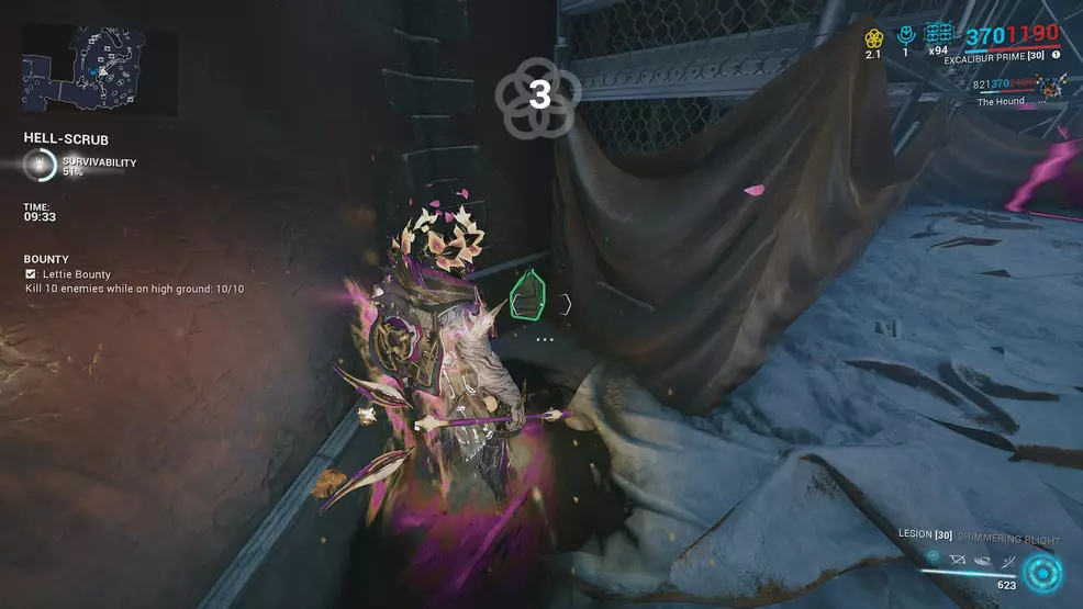 Argon Burger food in Warframe