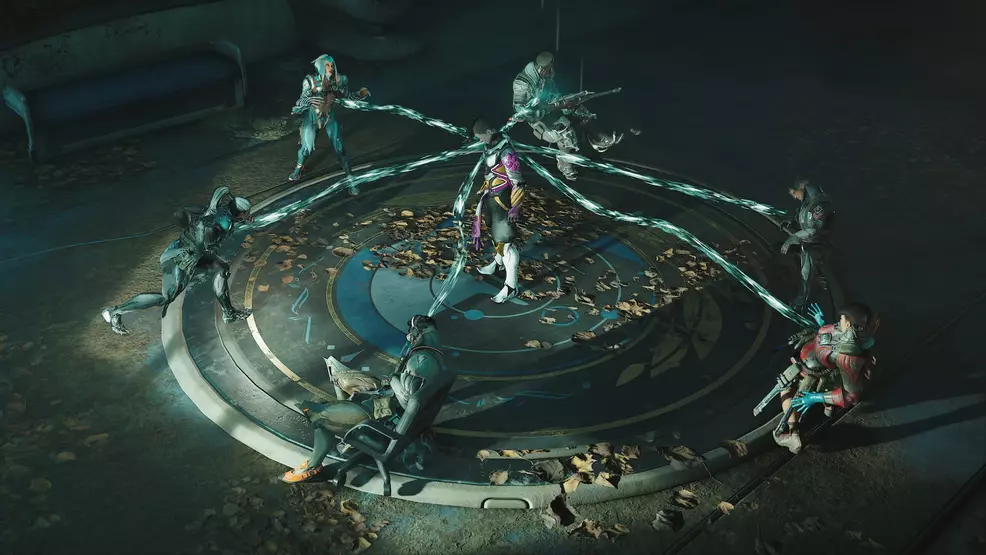 Hex is connected to the Drifter in Warframe.