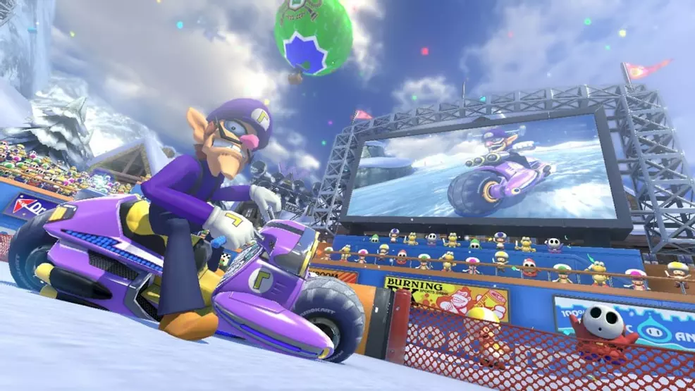 Mount Wario in Mario Kart 8 Deluxe