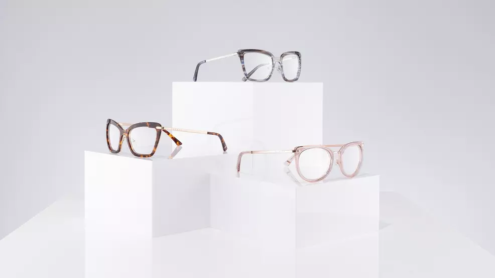 The feminine Kista Collection from Gunnar Optiks.