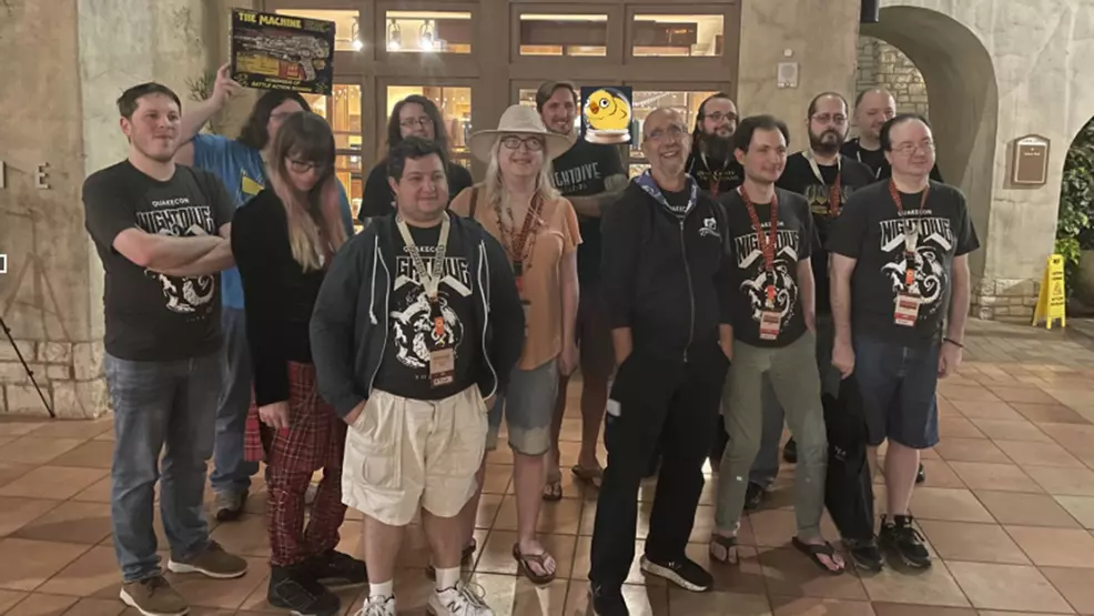 The Nightdive Studios team at QuakeCon 2024.