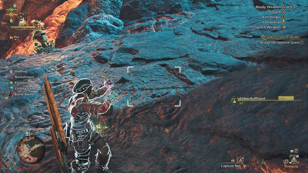 Where to find Ember Rufflizard - Monster Hunter Wilds | Shacknews