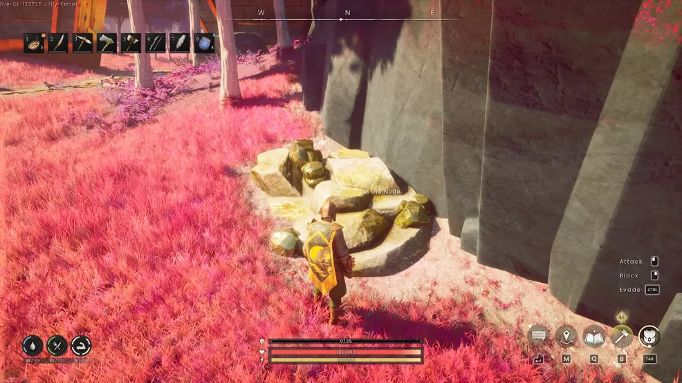 Месторождения оловянной руды в RuneScape: Dragonwilds Месторождения оловянной руды в RuneScape: Dragonwilds