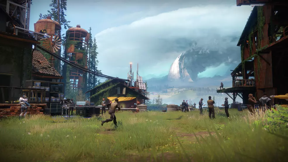 Shows the Farm from Destiny 2