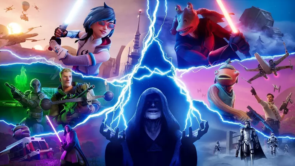 Good and dark side of force in Fortnite