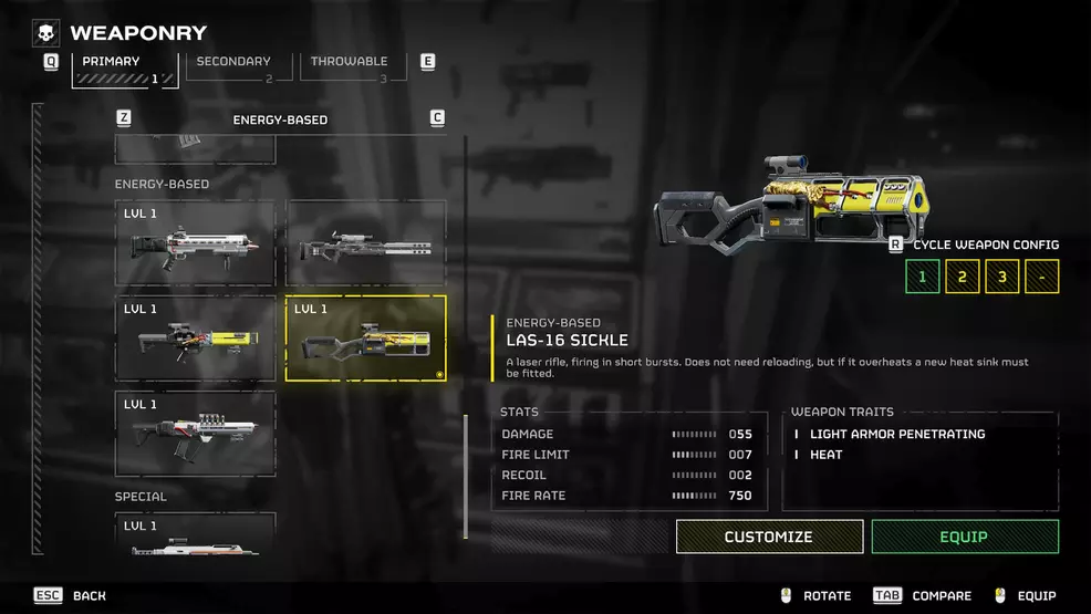 How to customize weapons - Helldivers 2 | Shacknews