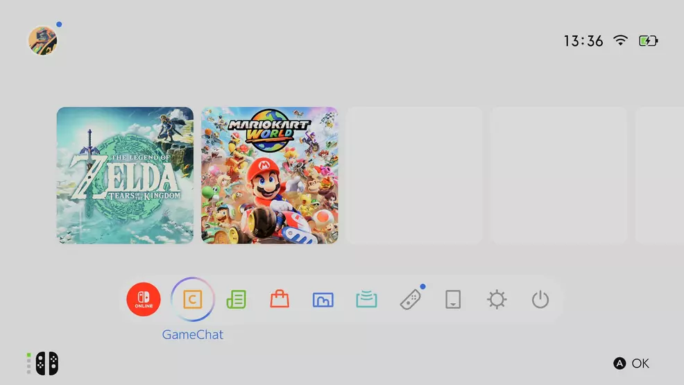 Nintendo Switch 2 Home Screen