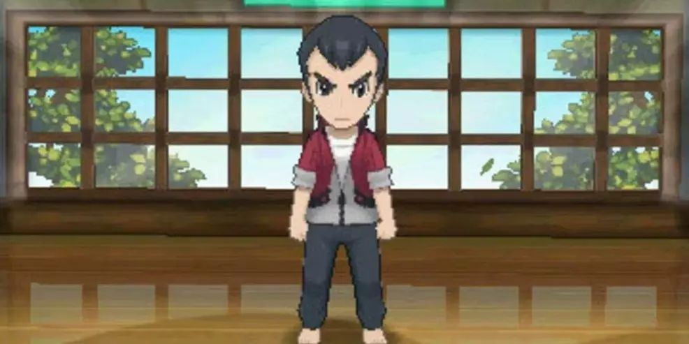 Norman Pokémon was standing in his gym in Omega Ruby and Alpha Neelam.