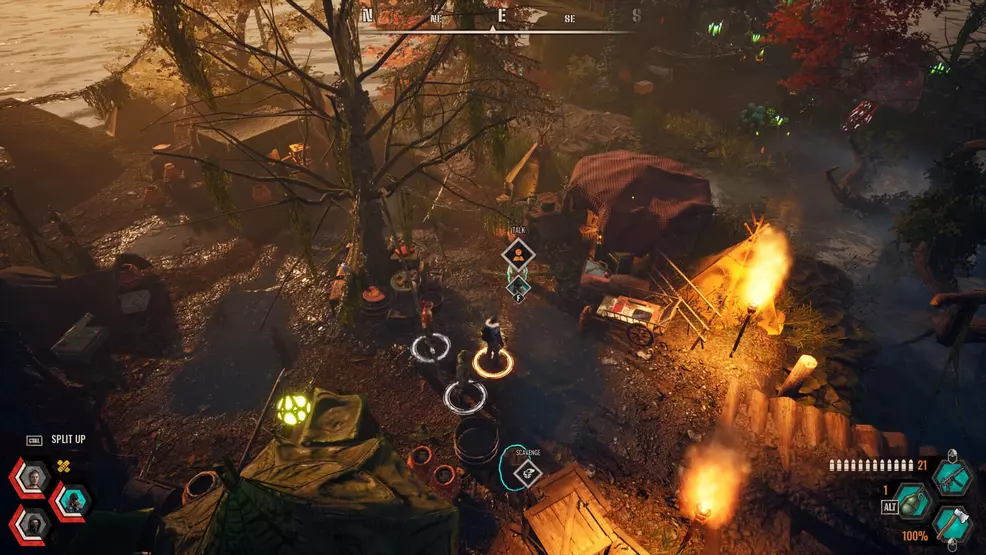 You have to be careful on your missions to avoid falling