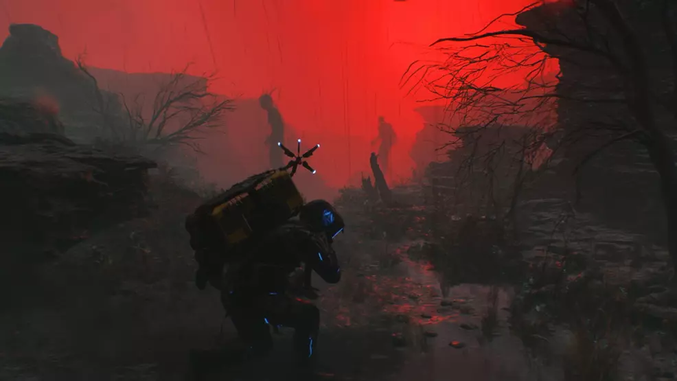 Sam Chupke by Gazar BTS in Death Stranding 2.