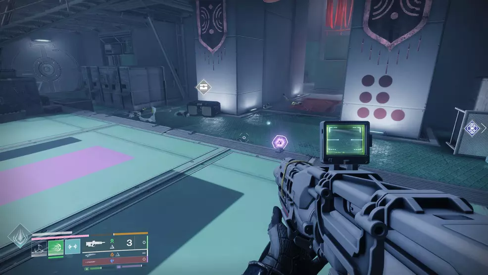 A high-Tier Engram and loot chest on Kepler in Destiny 2: The Edge of Fate