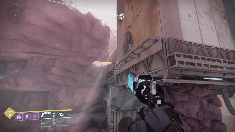 A bud in the power plant leading to a catalyst fragment for the Graviton Spike Exotic Hand Cannon in Destiny 2: The Edge of Fate