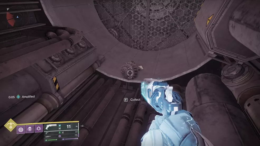 An Exotic catalyst fragment in the Kepler power plant for the Graviton Spike Exotic Hand Cannon in Destiny 2: The Edge of Fate