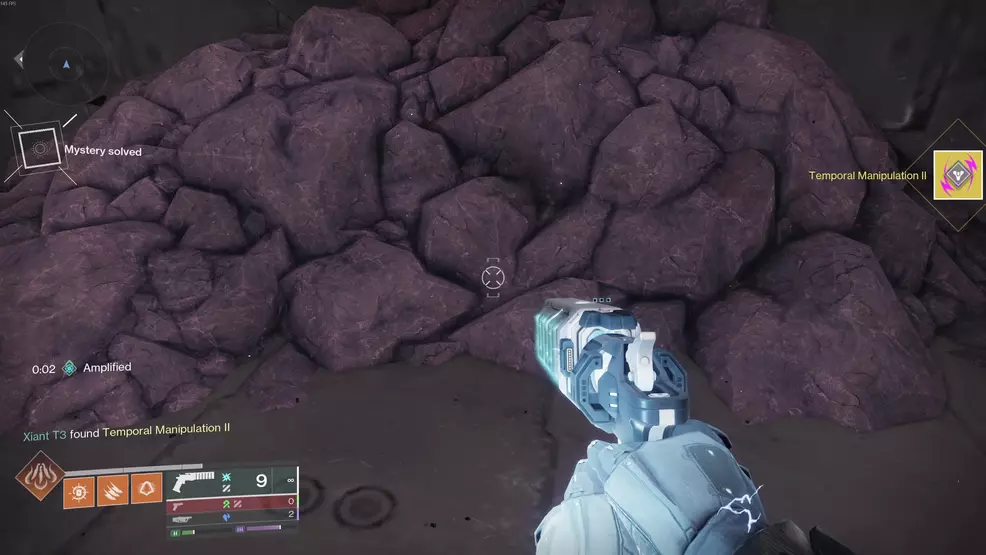 Getting the Temporal Maniuplation 2 intrinsic for the Graviton Spike Exotic Hand Cannon in Destiny 2: The Edge of Fate