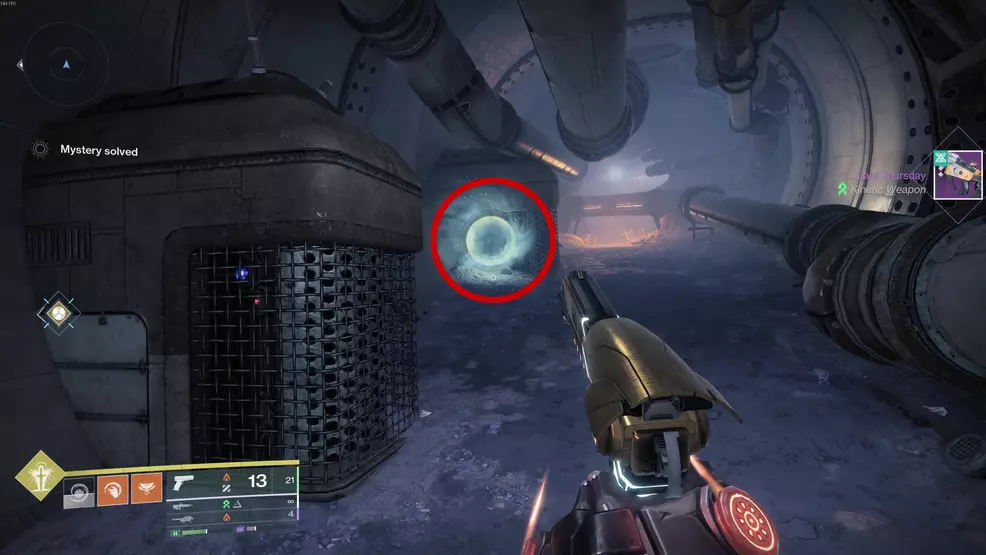 A Matterspark portal in Exile's Accord on Kepler in Destiny 2