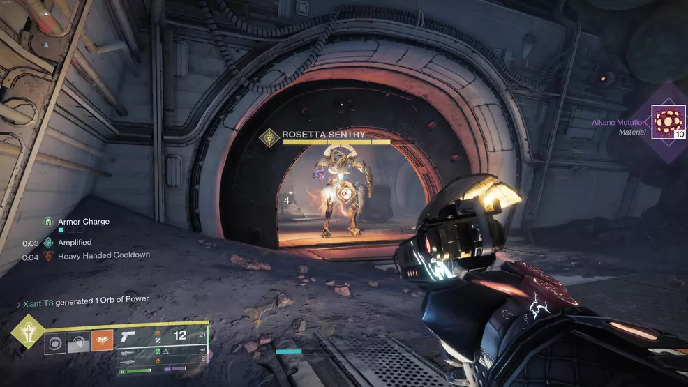The Rosetta Sentry in Exile's Accord on Kepler in Destiny 2