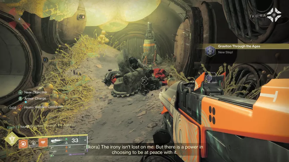 The weapon part in Exile's Accord on Kepler in Destiny 2