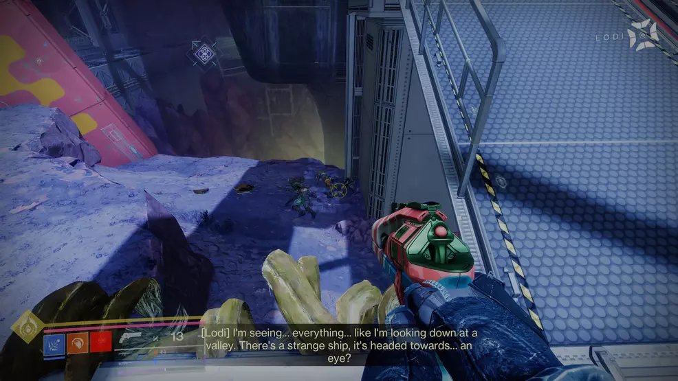 Third set of bodies in Vessel of the Nine