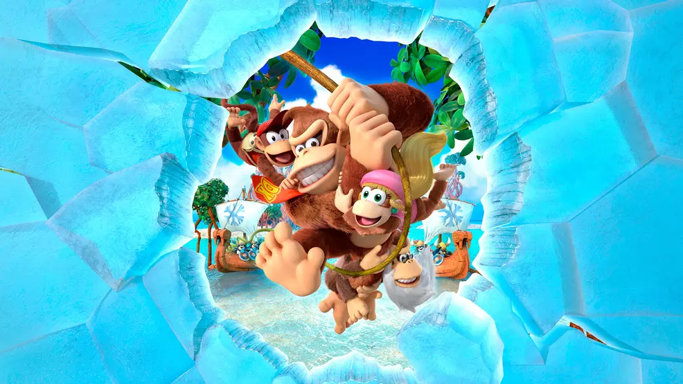 Donkey Kong Country Major Art for Tropical Freeze