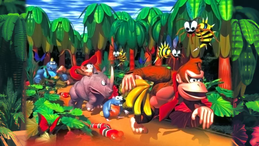 Donkey Kong Major Art for Country
