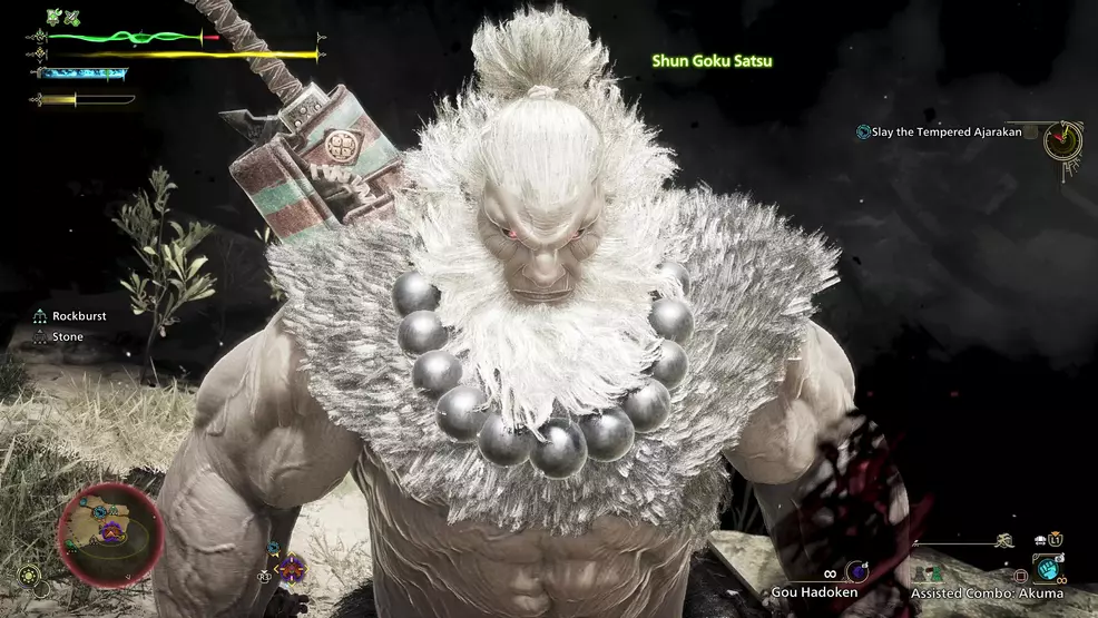 Monster Hunter Wilds using a fiery demon