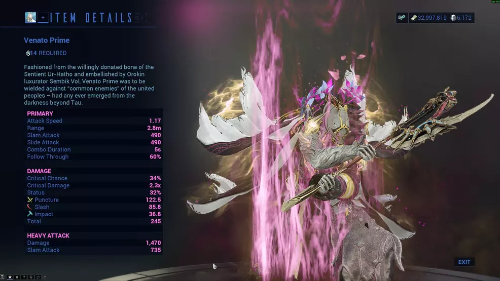 All Venato Prime Relics In Warframe Shacknews all-venato-prime-relics-in-warframe-shacknews