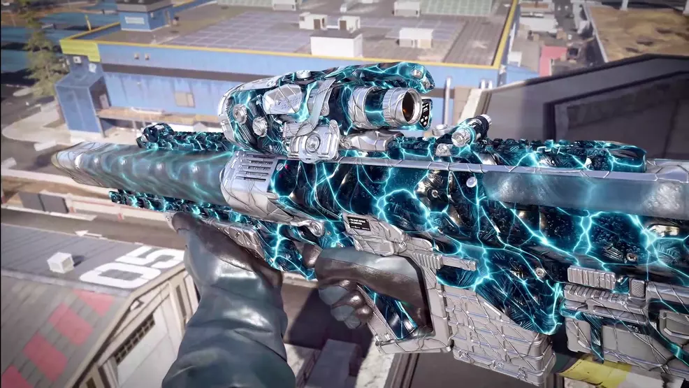 The Absolute Zero Mastery Camo in Call of Duty: Black Ops 7.
