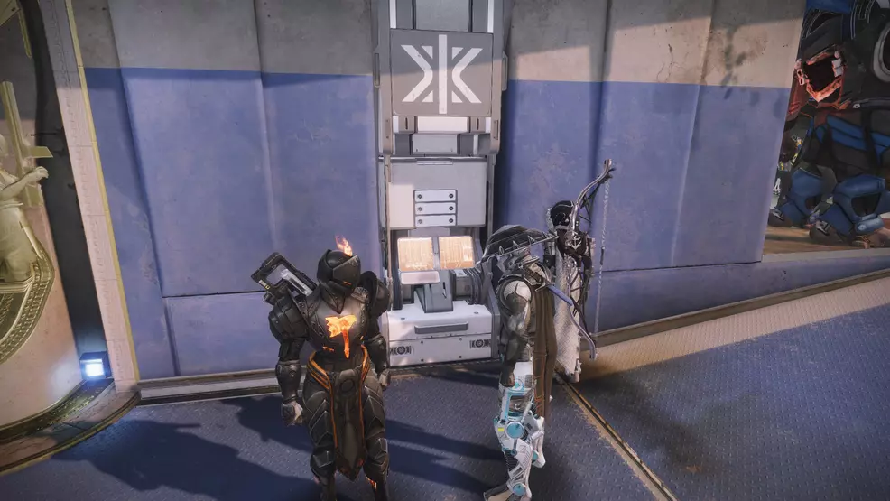 Guardians standing near the Monument to Seasons Past in Destiny 2.